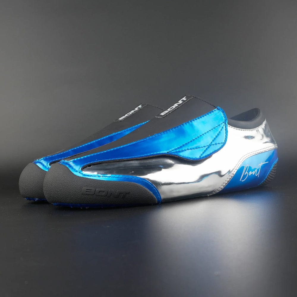 Envy Carbon Limited edition Skate Boots - Blue - Silver