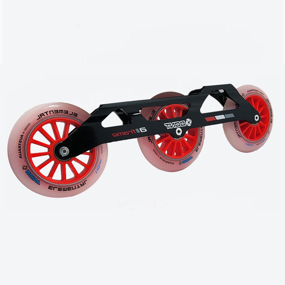 AFrame 3 wheels package fits on SHORT TRACK BOOTS
