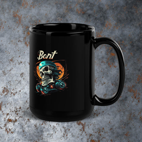 Black Glossy Mug