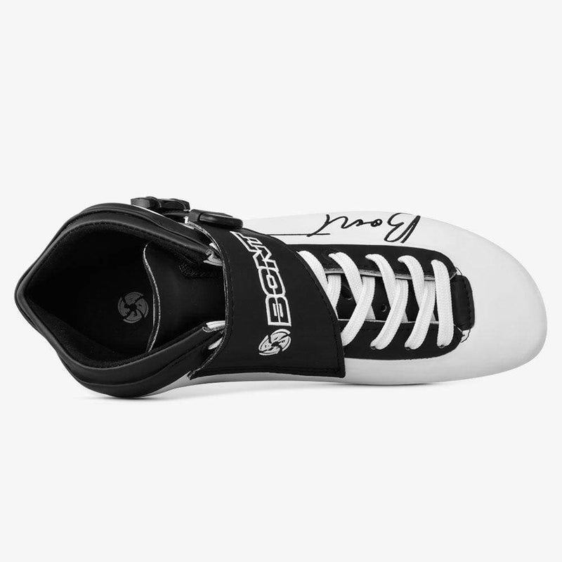 white-black BNT Inline Speed Skate Boots