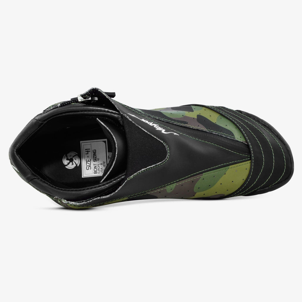 green-camo best looking inline speed skate