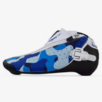 blue-camo inline skates