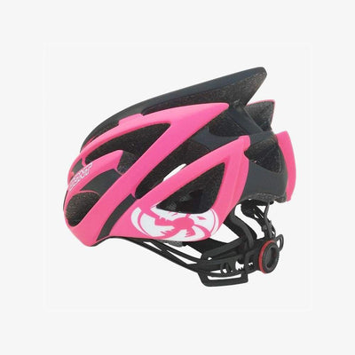 black-pink inline skate helmet