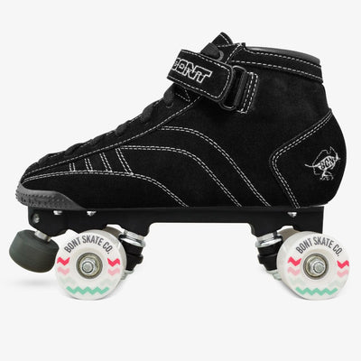 Prostar Roller Skates - Black Suede