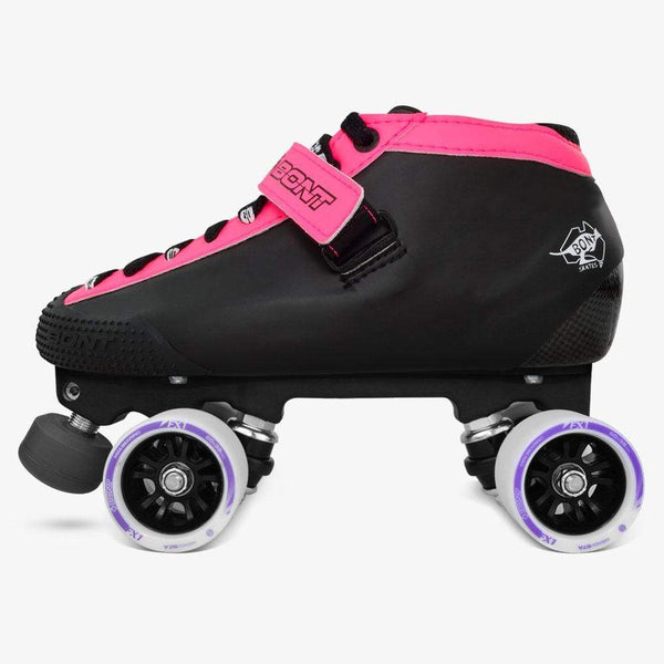 Hybrid Carbon Roller Derby Skate Package Durolite