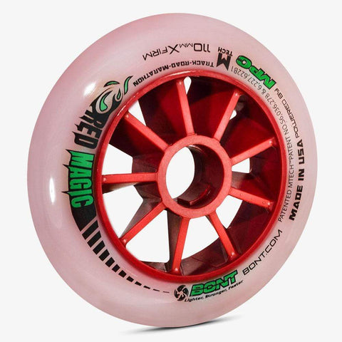 Red Magic 100mm Inline Speed Skating Wheel