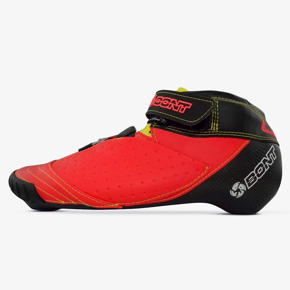 siren-red-super-yellow bont inline speed skates