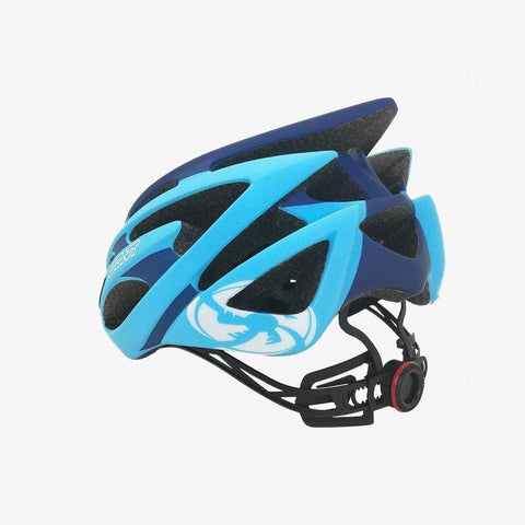 two-tone-blue inline skating helmet