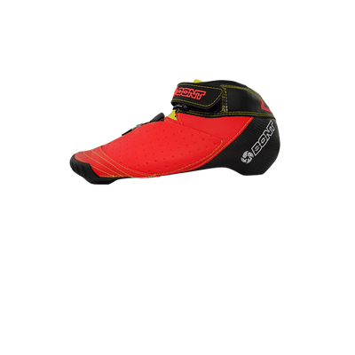 siren-red-super-yellow bont inline speed skates