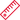 Small ruler red